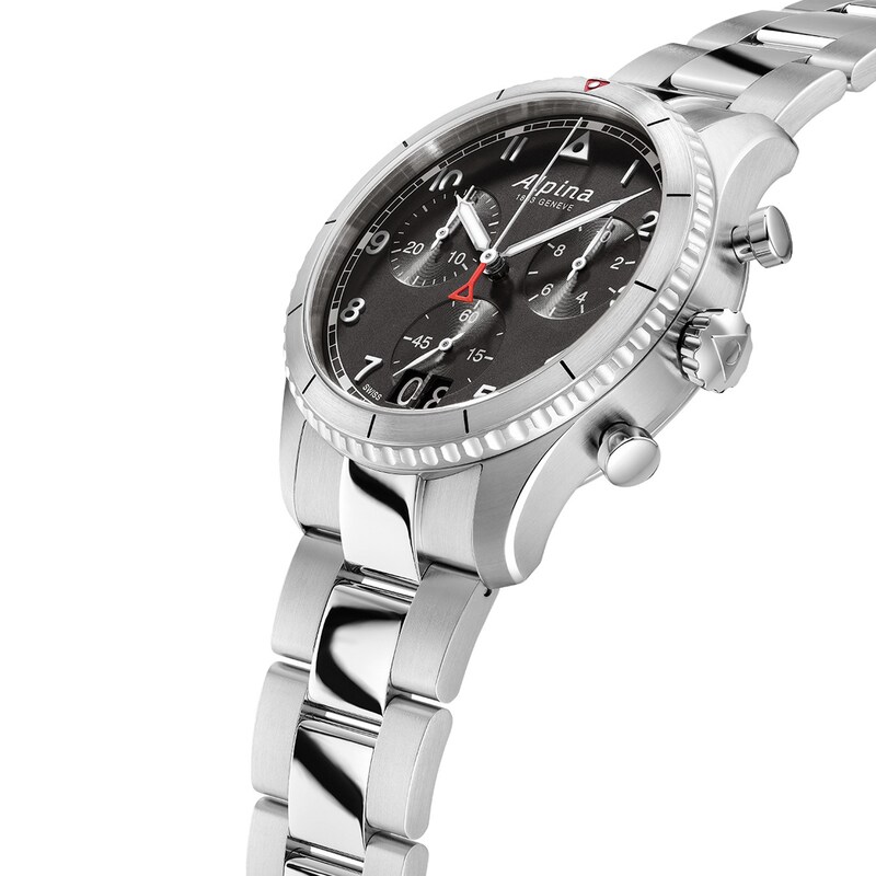 Main Image 2 of Alpina Startimer Pilot Quartz Chronograph Men's Watch AL-372BW4S26B