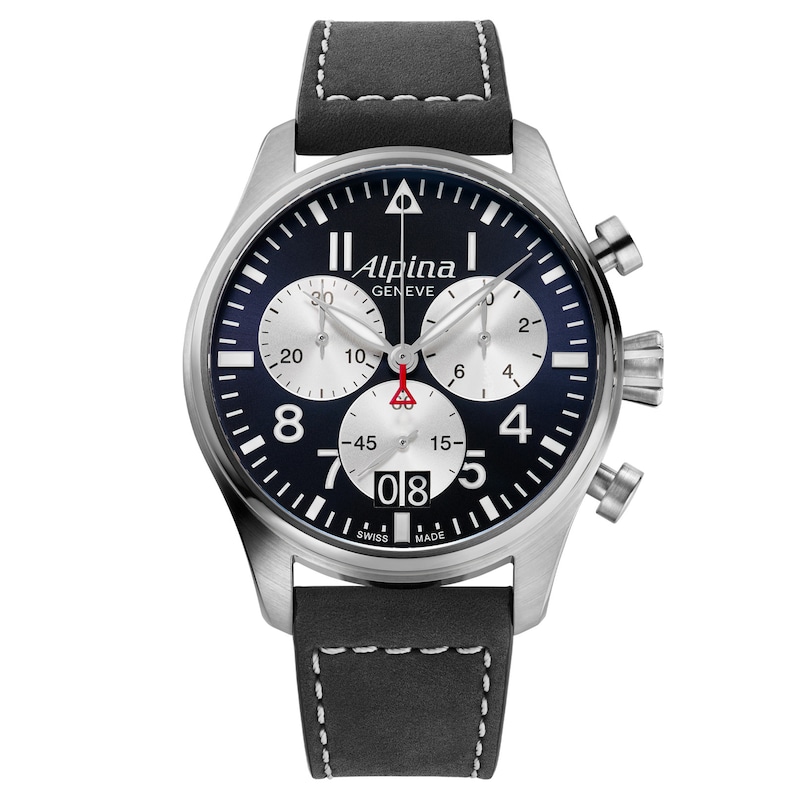 Alpina Startimer Pilot Quartz Chronograph Men's Watch AL-372NS4S6