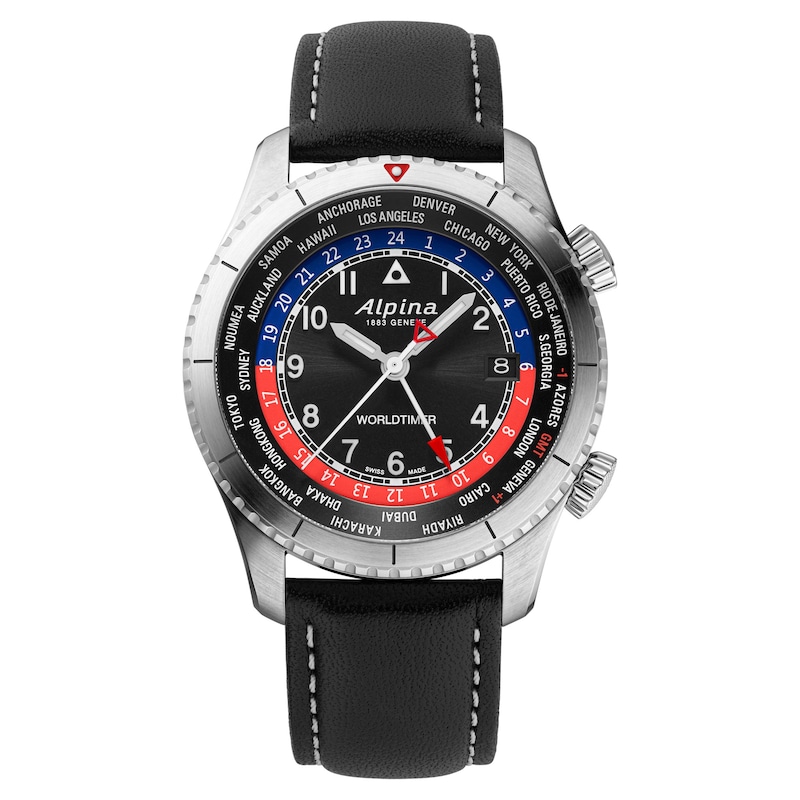 Main Image 1 of Alpina Startimer Worldtimer Men's Watch AL-255BRB4S26