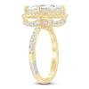 Thumbnail Image 2 of Pnina Tornai Marquise-Cut Lab-Grown Diamond Halo Engagement Ring 3 ct tw 14K Yellow Gold