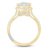 Thumbnail Image 4 of Pnina Tornai Marquise-Cut Lab-Grown Diamond Halo Engagement Ring 3 ct tw 14K Yellow Gold