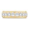 Thumbnail Image 3 of Men's Lab-Grown Diamond Wedding Band 2 ct tw 14K Yellow Gold