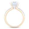 Thumbnail Image 2 of Round-Cut Lab-Grown Diamond Engagement Ring 4-1/2 ct tw 14K Yellow Gold
