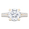 Thumbnail Image 3 of Round-Cut Lab-Grown Diamond Engagement Ring 4-1/2 ct tw 14K Yellow Gold