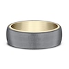 Thumbnail Image 2 of Wedding Band Black Tantalum/14K Yellow Gold 6.5mm