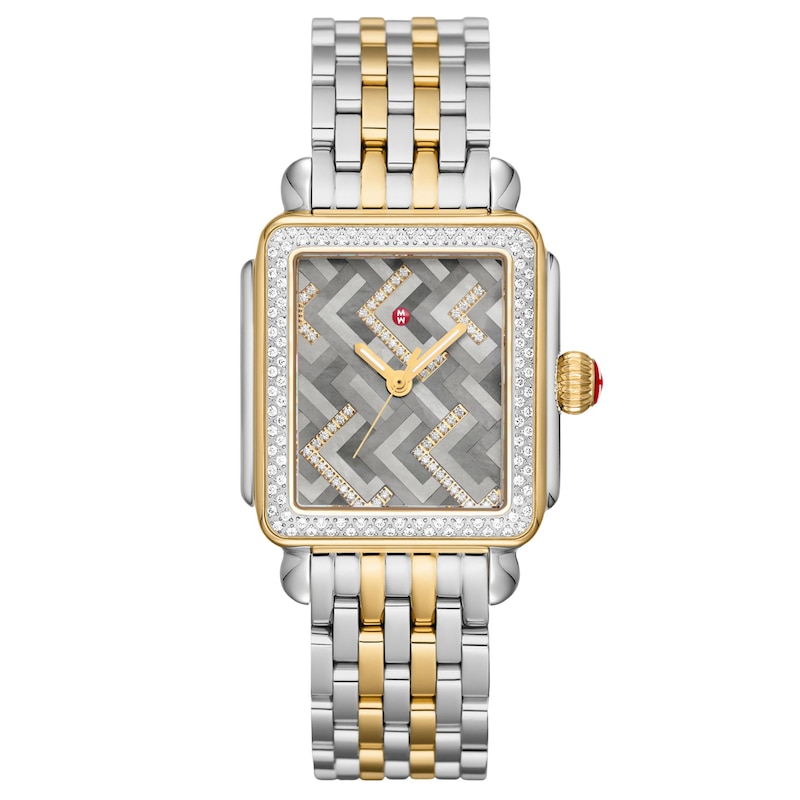 Main Image 1 of MICHELE Limited Edition Deco Mosaic Diamond Women's Watch MWW06T000272
