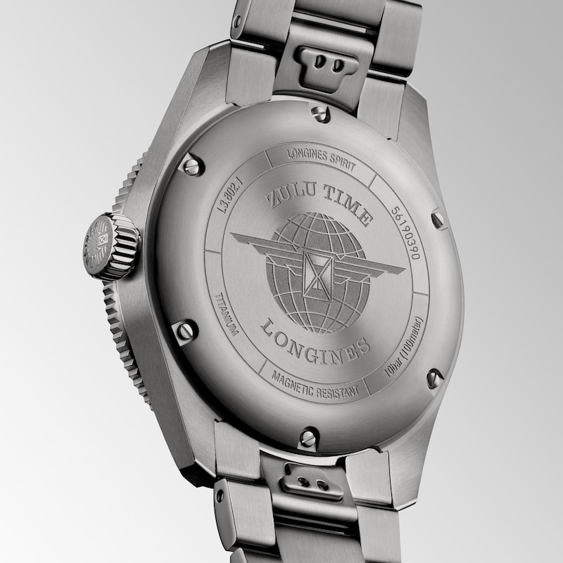 Main Image 3 of Longines Spirit Zulu Time Titanium Men's Watch L38021536