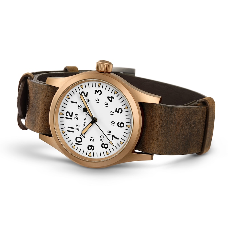 Main Image 3 of Hamilton Khaki Field Mechanical Bronze Watch H69459510