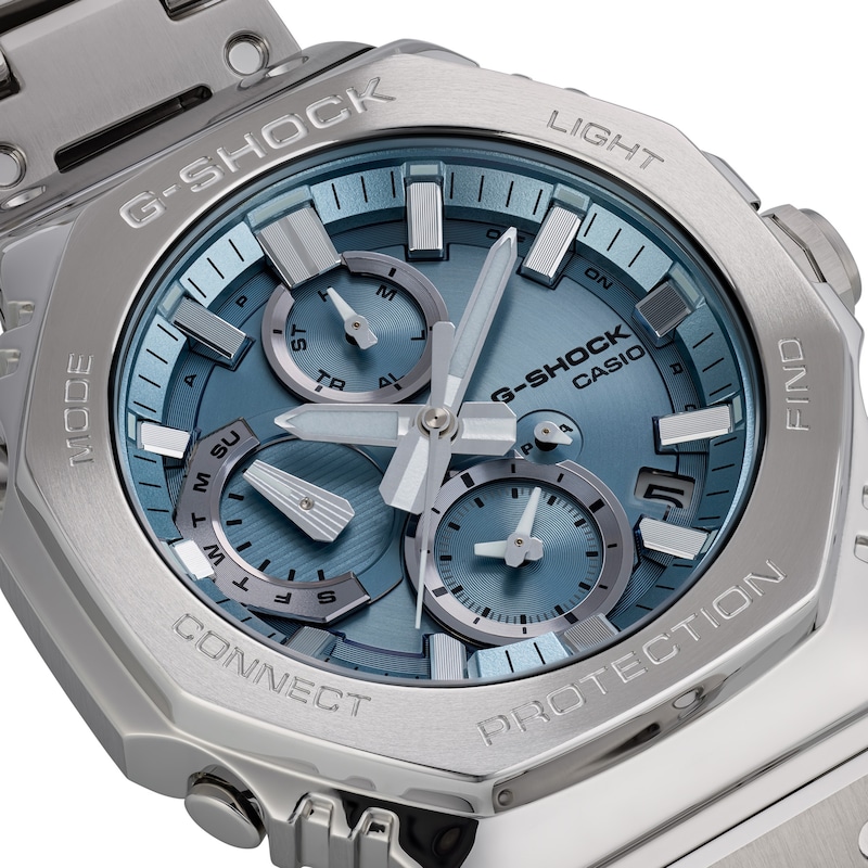 Main Image 4 of Casio G-SHOCK G-STEEL Tough Solar Chronograph Full Metal Men's Watch GMCB2100AD2A