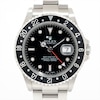 Thumbnail Image 1 of Previously Owned Men's Rolex GMT-Master II Stainless Steel Watch 52924077466 (Model: 16710)