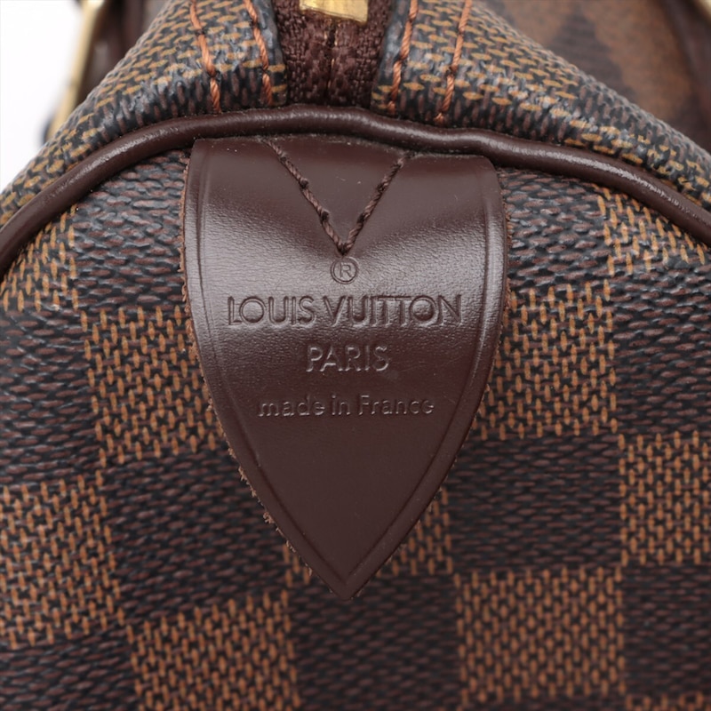 Main Image 9 of Previously Owned Louis Vuitton Speedy 25 Damier Ebene N41532 (72624394025)