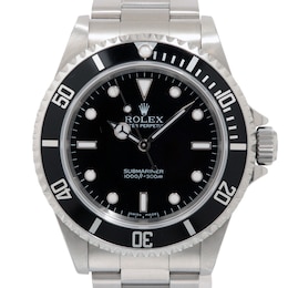 Previously Owned Men's Rolex Submariner Stainless Steel Watch 61824206439 (Model: 14060)