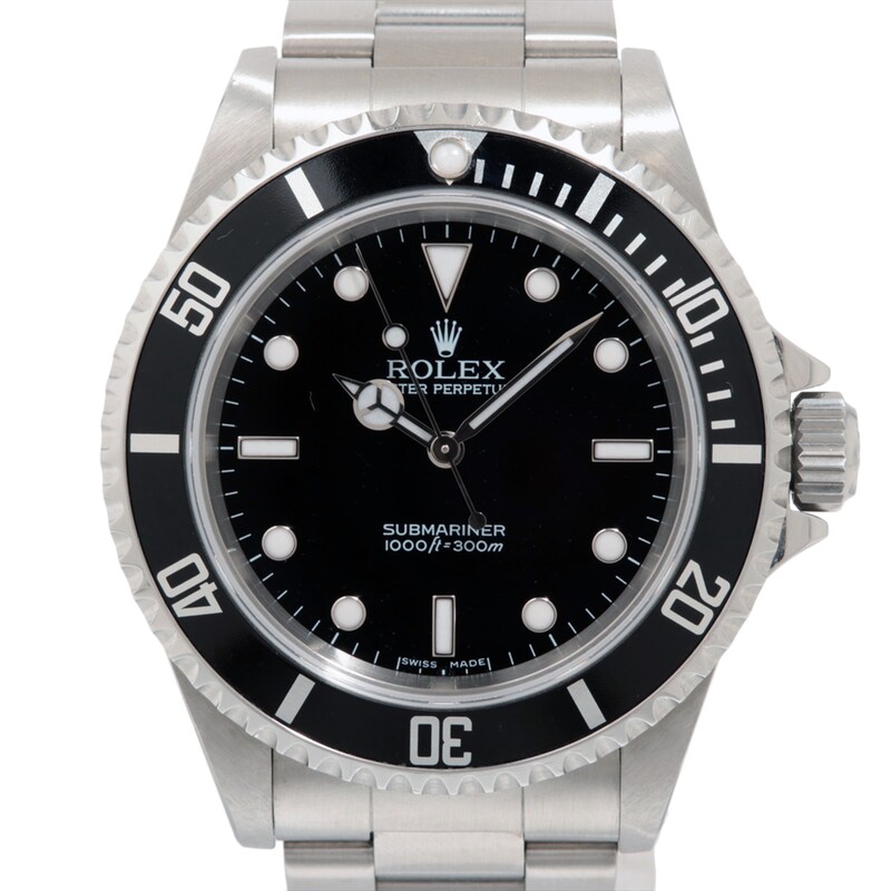Main Image 1 of Previously Owned Men's Rolex Submariner Stainless Steel Watch 61824206439 (Model: 14060)