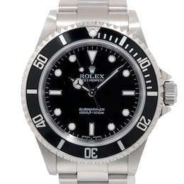 Previously Owned Men's Rolex Submariner Stainless Steel Watch 62524262702 (Model: 14060)