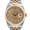 Thumbnail Image 1 of Previously Owned Men's Rolex Datejust 36 18K Yellow Gold & Stainless Steel Watch 60424111306 (Model: 16233)