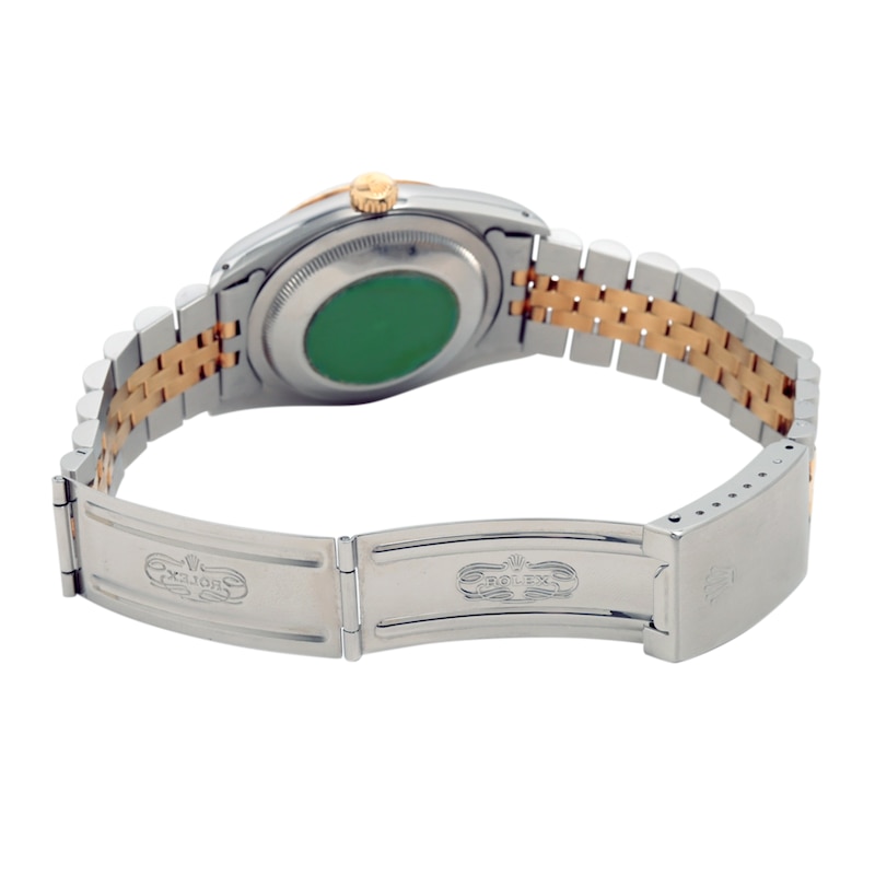 Main Image 2 of Previously Owned Men's Rolex Datejust 36 18K Yellow Gold & Stainless Steel Watch 60424111306 (Model: 16233)