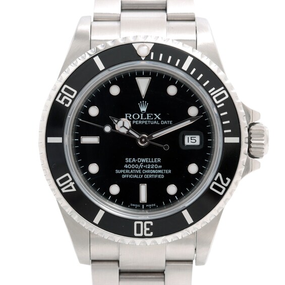 Previously Owned Mens Rolex SeaDweller Stainless Steel Watch 62524262700 Model 16660