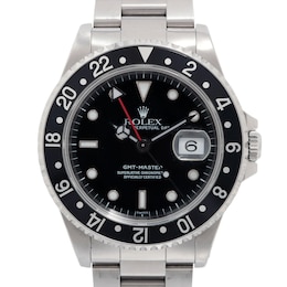 Previously Owned Men's Rolex GMT-Master Stainless Steel Watch 91724206353 (Model: 16700)