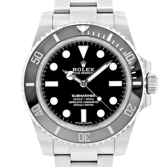 Previously Owned Mens Rolex Submariner Stainless Steel Watch 91724205633 Model 14060