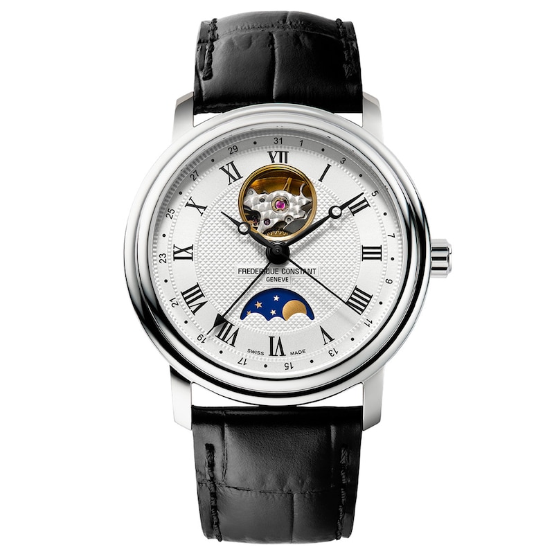 Main Image 1 of Frederique Constant Heart Beat Moonphase Men's Automatic Watch FC-335MC4P6