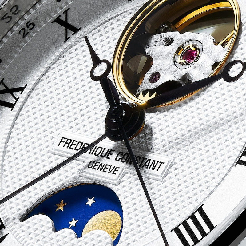 Main Image 4 of Frederique Constant Heart Beat Moonphase Men's Automatic Watch FC-335MC4P6