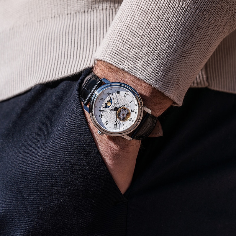 Main Image 5 of Frederique Constant Heart Beat Moonphase Men's Automatic Watch FC-335MC4P6