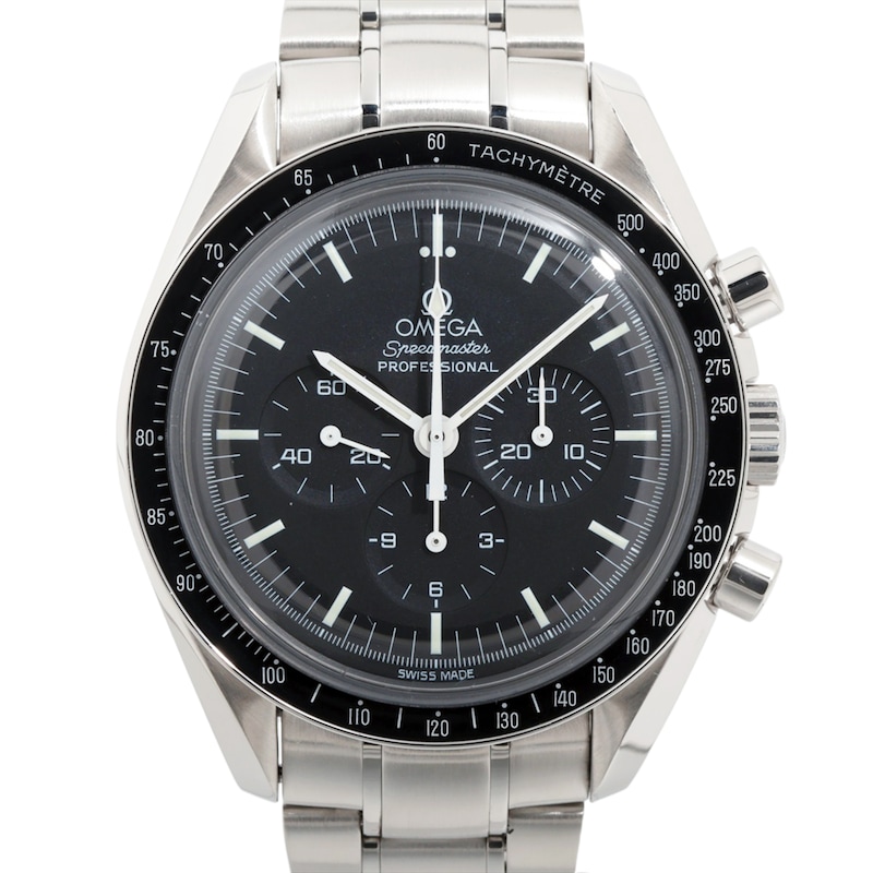 Main Image 1 of Previously Owned Men's OMEGA Speedmaster Chronograph Stainless Steel Watch 91724205811 (Model: 3570.5)