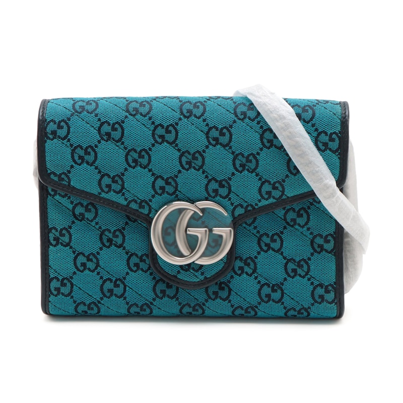 Main Image 1 of Previously Owned Gucci Marmont Wallet-on-Chain (UKZ3UKDG)