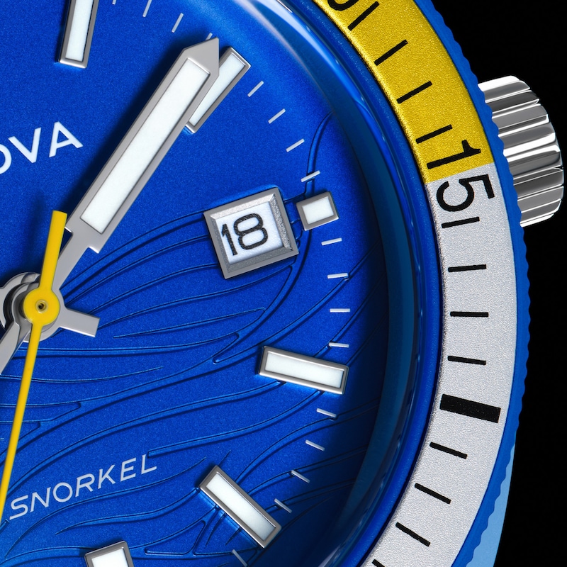 Main Image 5 of Bulova Snorkel Blue Tang Fish Men's Watch 98B445