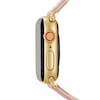 Thumbnail Image 3 of MICHELE Ballet Pink Leather Apple Watch Strap MS20SL0002