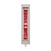 Thumbnail Image 5 of MICHELE Ruby Red Leather Apple Watch Strap MS20SL0003