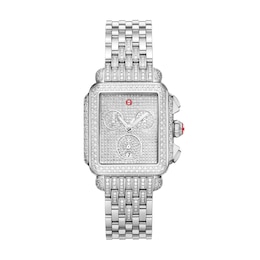 MICHELE Limited Edition Deco Diamond Pavé Jubilee Women's Watch MWW06A000810