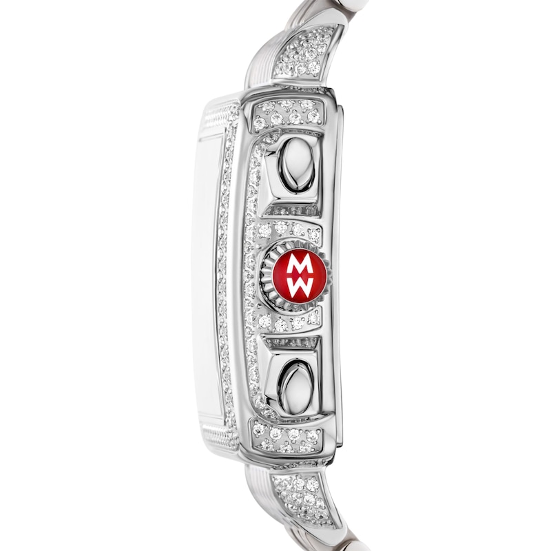 Main Image 3 of MICHELE Limited Edition Deco Diamond Pavé Jubilee Women's Watch MWW06A000810