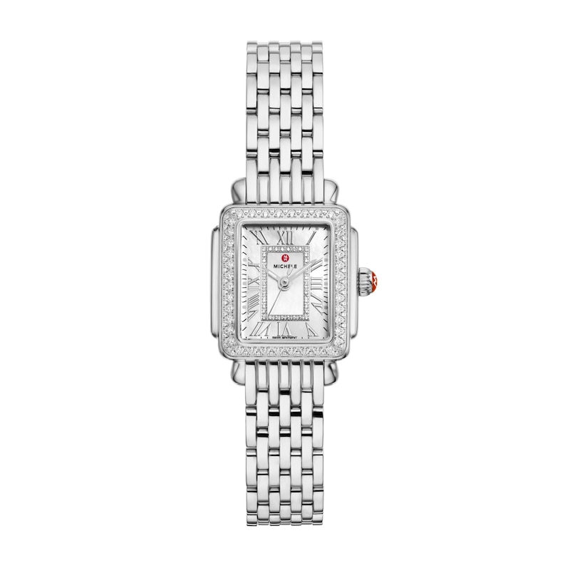 Main Image 1 of MICHELE Deco Madison Mini Diamond Women's Watch MWW06D000171