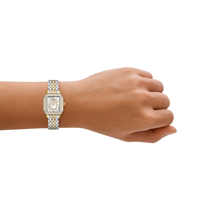 Main Image 4 of MICHELE Deco Madison Mini Diamond Women's Watch MWW06D000172