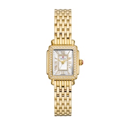 MICHELE Deco Madison Mini Diamond Women's Watch MWW06D000173