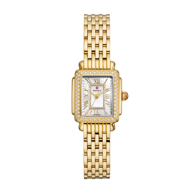 Main Image 1 of MICHELE Deco Madison Mini Diamond Women's Watch MWW06D000173