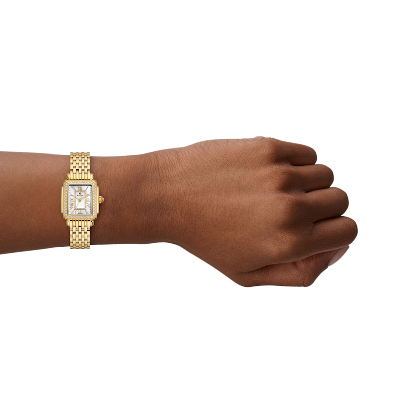 Main Image 4 of MICHELE Deco Madison Mini Diamond Women's Watch MWW06D000173