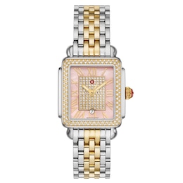 MICHELE Special Edition Deco Madison Mid Diamond Women's Watch MWW06G000047