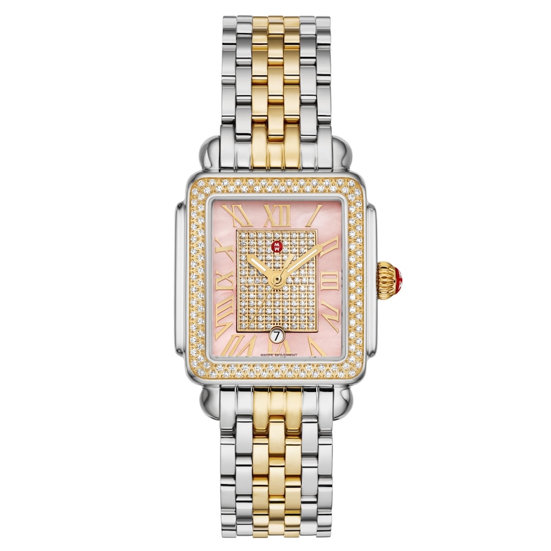 Main Image 1 of MICHELE Special Edition Deco Madison Mid Diamond Women's Watch MWW06G000047