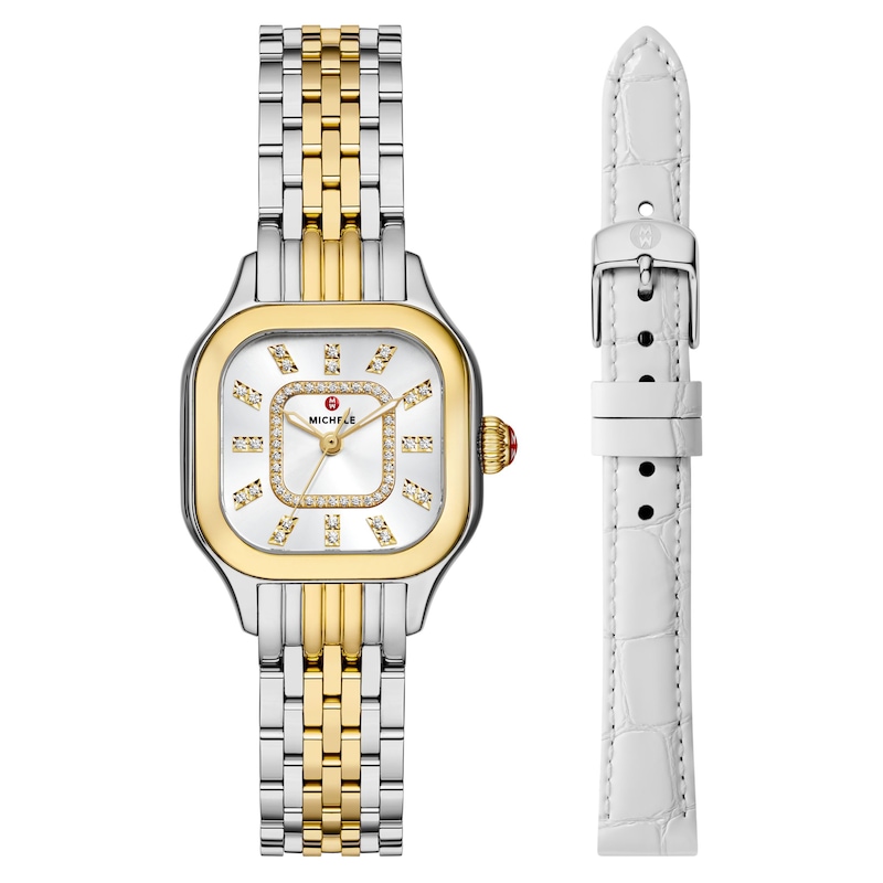 Main Image 1 of MICHELE Meggie Diamond Dial Watch Gift Set MWW33B001SET