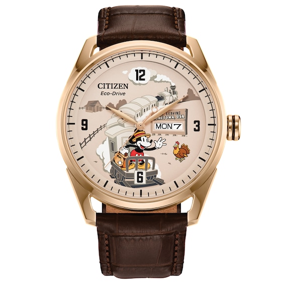 Citizen Disney Hometown Mickey Mouse Men's Watch AW0088-04W