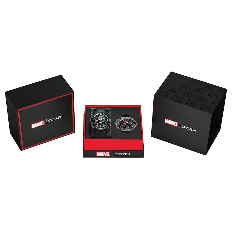 Main Image 4 of Citizen Marvel Venom Men's Watch Set AW2065-41W