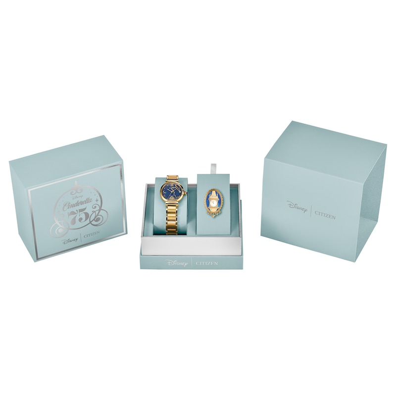Main Image 4 of Citizen Disney Princess Cinderella 75th Anniversary Diamond Women's Watch Set EM1068-69W