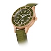 Thumbnail Image 2 of Bulova Special Edition MIL-SHIPS Bronze Automatic Men's Watch 98A324