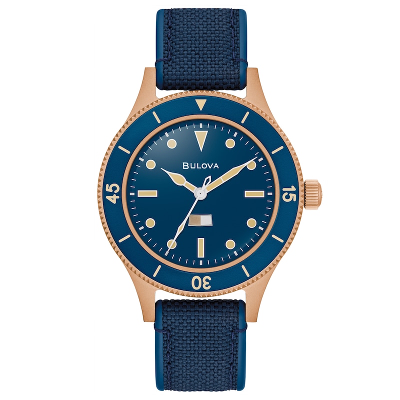 Main Image 1 of Bulova Special Edition MIL-SHIPS Bronze Automatic Men's Watch 98A325