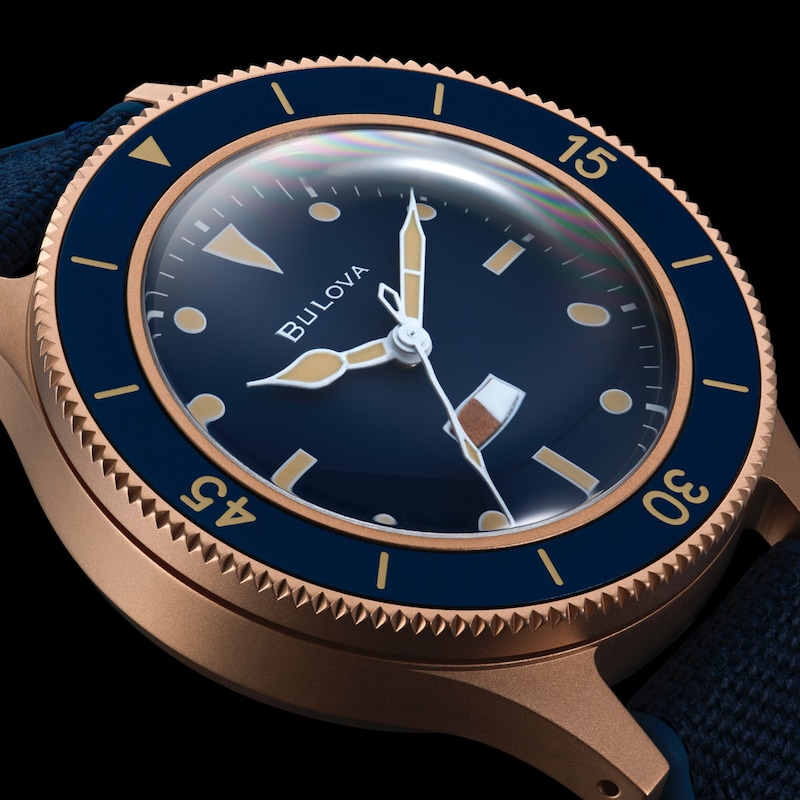Main Image 5 of Bulova Special Edition MIL-SHIPS Bronze Automatic Men's Watch 98A325