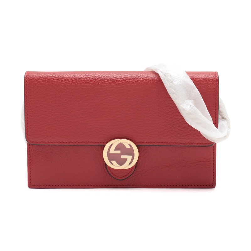 Main Image 1 of Previously Owned Gucci Dollar Interlocking G Wallet (K5W8C9RD)