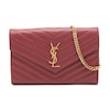 Thumbnail Image 1 of Previously Owned Saint Laurent Cassandre Envelope Chain Wallet (MSESLIYW)
