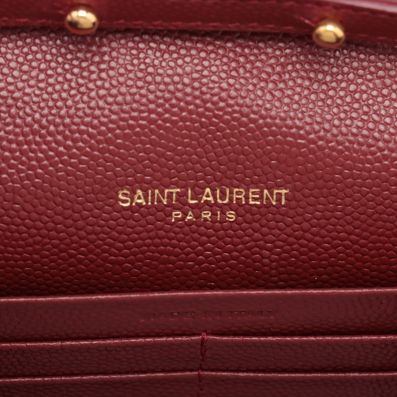 Main Image 6 of Previously Owned Saint Laurent Cassandre Envelope Chain Wallet (MSESLIYW)